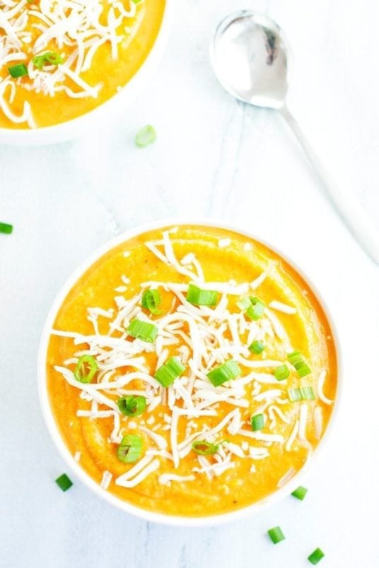 Cauliflower Sweet Potato Soup 2teaspoons
